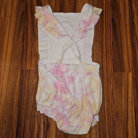 6 for $25 🎃 Cat & Jack Blue Colorful Hearts Tanktop Toddler Size 2T - Picture 3 of 3